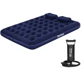 BESTWAY Doppelluftbett mit externer Handpumpe 203 x 152 x 22 cm