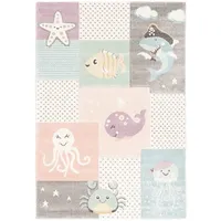 Pergamon Kinder Teppich Maui Kids Unterwasserwelt Bunt 200x290cm