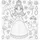 Heyda 3D-Mal-Set Prinzessin B/H 195 mm x 210 mm