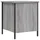 vidaXL Sitzbank Grau 40 x 42,5 x 50 cm
