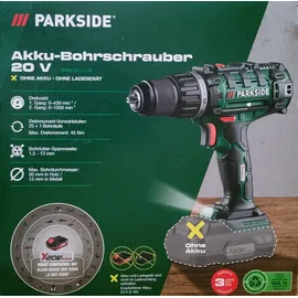 Parkside 20V Akku-Bohrschrauber PABS 20-Li G8 (ohne Akku und Ladegerät