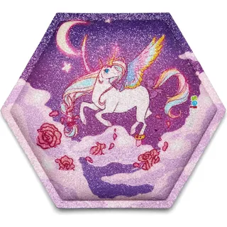 ergobag Klettie Funkel Pegasus - Rosa, Bunt