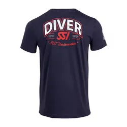 SSI Herren T-Shirt Round Neck NECK DIVER - Gr. M