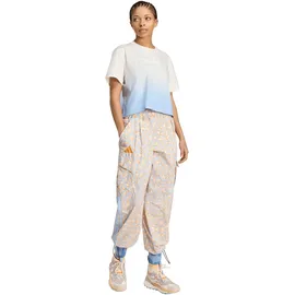 adidas TERREX Xploric Clima365 Cargohose off white/glow blue/pure tangerine XL