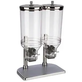 APS Müslispender Duo Fresh & Easy glänzend, silber 2 x 4,5 l, 1 St.
