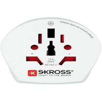 SKROSS 1.500210-E Reiseadapter CO W to AUS/China, One Size