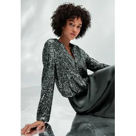 Vera Mont Blouson mit Pailletten in Grey olive), | Gr.: 36,