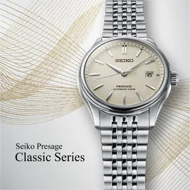 Seiko Presage Classic Silberfarben