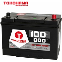 TOKOHAMA Autobatterie 12V 100Ah 800A Japan Asia + Pluspol rechts Batterie 60032