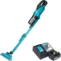 Makita DCL286FRG Akku Staubsauger Blau inkl. 1x 6,0 Ah