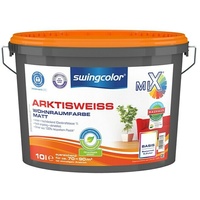 swingcolor Mix Wandfarbe Arktisweiß  (Basismischfarbe 4, 10 l, Matt)