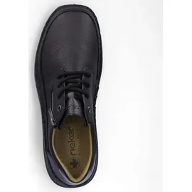 Rieker Schnürschuh Herren Schwarz 42