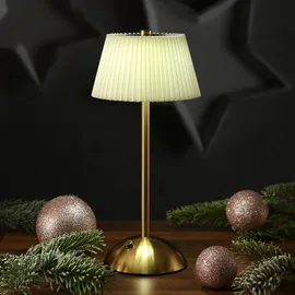 MARELIDA Tischleuchte Beige