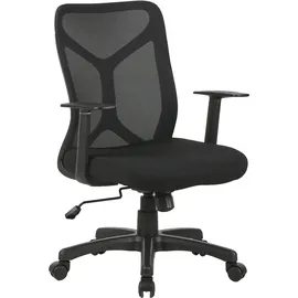 byLIVING Chefsessel Kunststoff Schwarz