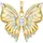 Thomas Sabo Butterfly Paradise gold, weiß PE984-414-14