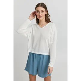 Oxmo Strickpullover Weiß XL