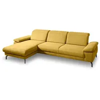 Segmüller Werkstätten Ecksofa Marino Stoff Gelb Senf