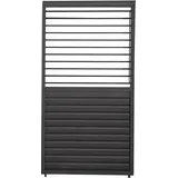 MIRADOR Schwenkbare Lamellenwand 1 Stück 1,13 x 2,35 m Anthrazit