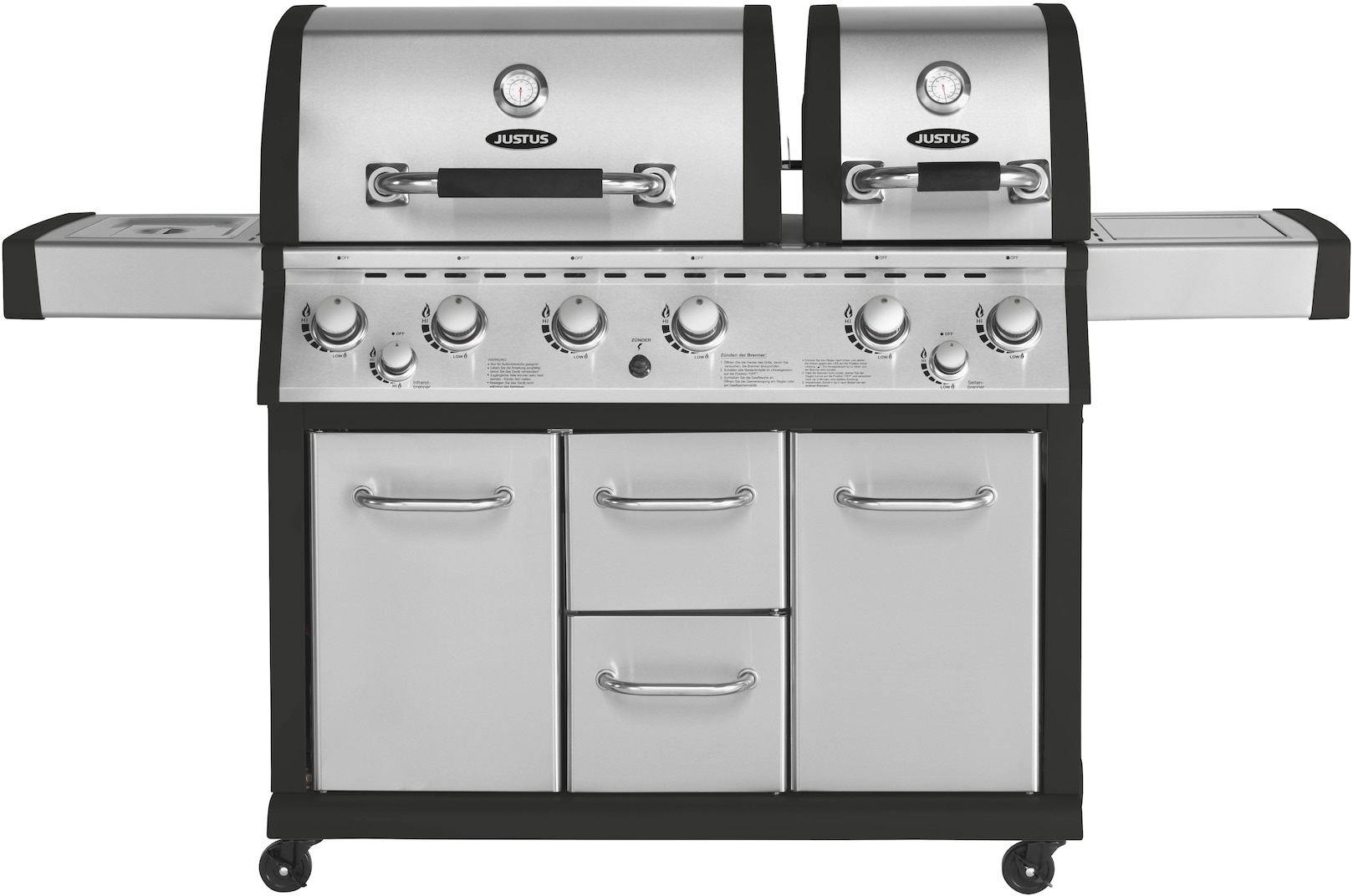 Justus Mars Pro Gasgrill  (6+1)
