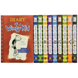 Abrams & Chronicle Diary of a Wimpy Kid Box of Books 1-10 Hardcover Gift Set