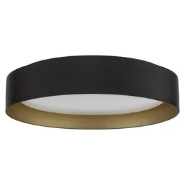 LINDBY Gracjan 1-flammig rund schwarz/gold