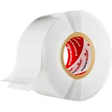 POPPSTAR selbstverschweißendes Silikonband, 3m x 25mm, Isolierband und Dichtungsband (Wasser, Luft), weiß, 1 Rolle