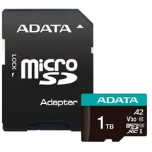A-Data ADATA AUSDX1TUI3V30SA2-RA1 Speicherkarte 1 TB MicroSDXC UHS-I Class 10