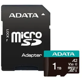 A-Data ADATA AUSDX1TUI3V30SA2-RA1 Speicherkarte 1 TB MicroSDXC UHS-I Class 10