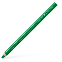 FABER-CASTELL Dreikant-Buntstift Jumbo GRIP, grasgrün