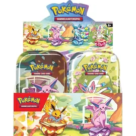 Pokémon Mini-Tin-Box Karmesin & Purpur - Prismatische Entwicklungen