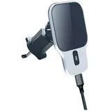 2Go KFZ-Magnethalter für Lüftungsschlitz MagSafe, Smartphone Halterung, Schwarz