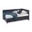 Kraft Polsterbett 133 90 Blau