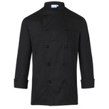 Karlowsky Gastro Herrenkochjacke Basic, schwarz, Größe: L