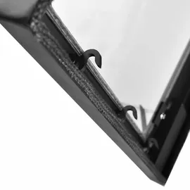 HS Flamingo Aquaflam 25 Kaminofen Stahl Schwarz/Abdeckplatte Schwarz