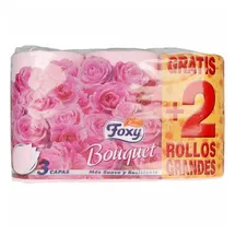 Foxy Toilettenpapierrollen Bouquet 3 Schichten 6 St.