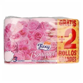 Foxy Toilettenpapierrollen Bouquet 3 Schichten 6 St.