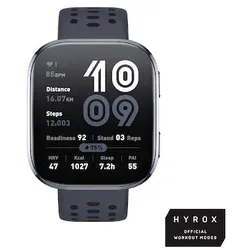Amazfit BIP 6 Aktivitäts-Tracker black HYROX-Modus