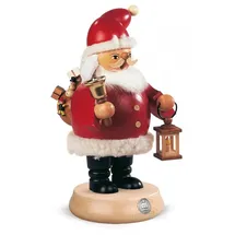 Müller GmbH Räuchermann Weihnachtsmann 20 cm rot