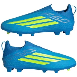 adidas F50 League Laceless FG/MG Lucid Ray Blue / Team Solar Yellow 2 / Lucid Aquamarine 35