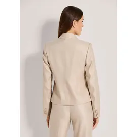Madeleine Floraler Kurzblazer mit Reverskragen in berber | Gr.: 38