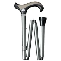 Gastrock Faltbarer Gehstock Derby schwarz