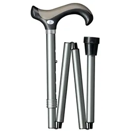 Gastrock Faltbarer Gehstock Derby schwarz