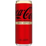 Coca Cola Zero Sugar Zero Koffein Erfrischungsgetränk 250ml