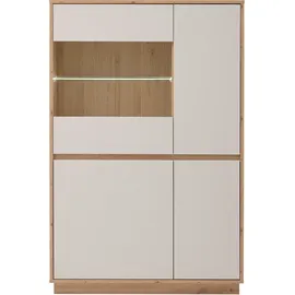 Home Affaire Vitrine Sonora 75 x 40 x 144 cm Braun