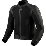 RevIt! Revit Ignition 4 H2O Leder-/Textiljacke schwarz, 48