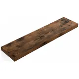 VASAGLE Wandboard 80 x 20 x 3,8 cm Braun