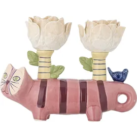 Bloomingville Kerzenhalter Missy Steingut Pink