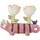 Bloomingville Kerzenhalter Missy Steingut Pink