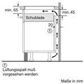 Bosch Induktionskochfeld PVQ61RHB1E PowerBooster Kindersicherung autark 60 cm