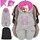 Kidiz KIDIZ® Baby Einschlagdecke Babyschale Winter Herbst Babydecke mit Kapuze & Tasche Universal Fußsack kompatibel mit Maxi-Cosi, Römer, Buggy, Kinderwagen & Autositz isolierend gegen Wind, Nässe & Kälte